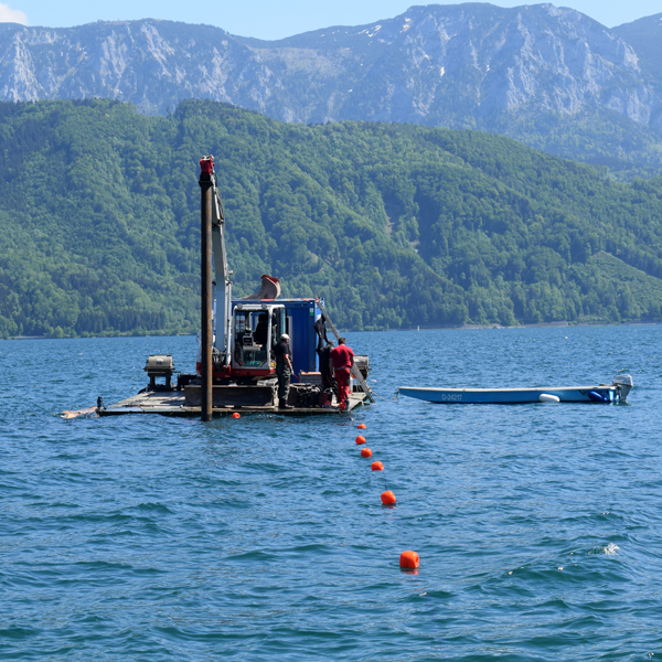 Seearbeiten / Arbeiten am Wasser mit Firma Viehauser